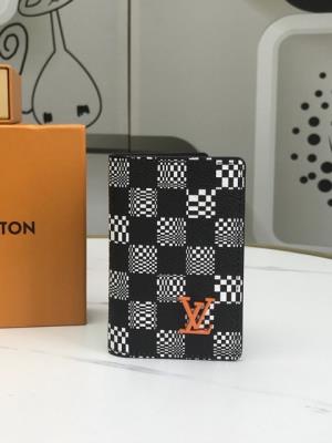 cheap quality LOUIS VUITTON Wallets 30301 MULTIPLE black white